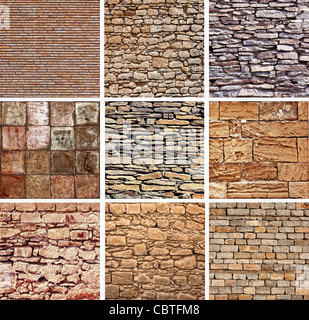 texture de pierres Banque D'Images