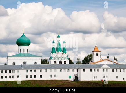 Aleksandro-Svirsky monastère, dans la région de Leningrad, Russie Banque D'Images