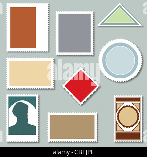 Timbres de vides Banque D'Images