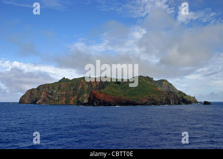 L'île de Pitcairn en l'océan Pacifique Sud accueil des marins de la Bounty après la mutinerie Banque D'Images