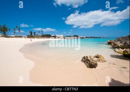 Les Bermudes. John Smith's Bay Beach, les Bermudes. Banque D'Images