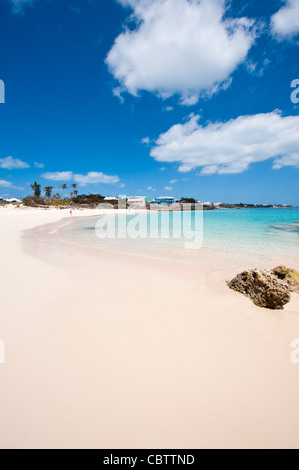 Les Bermudes. John Smith's Bay Beach, les Bermudes. Banque D'Images