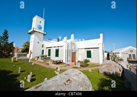 St. George, Bermudes.Église Saint-Pierre à Saint-Georges, Bermudes. Banque D'Images