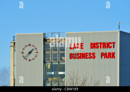 Lake District Business Park, menthe Bridge Road, Kendal, Cumbria, Angleterre, Royaume-Uni, Europe. Banque D'Images