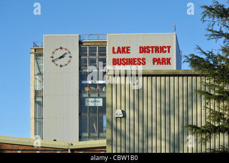 Lake District Business Park, menthe Bridge Road, Kendal, Cumbria, Angleterre, Royaume-Uni, Europe. Banque D'Images