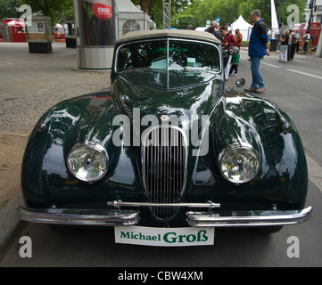 Car Jaguar XK 120 DHC Banque D'Images