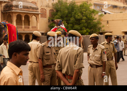 Festival Teej Jaipur en Inde Banque D'Images