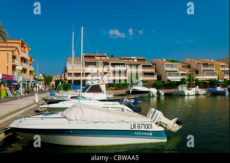 Gruissan, Aude, Langudoc-Roussillon, France Banque D'Images