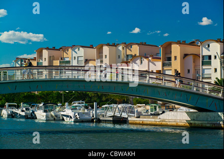 Gruissan, Aude, Langudoc-Roussillon, France Banque D'Images