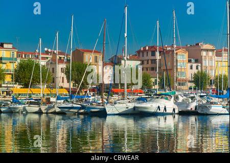 Golfe-Juan, Côte d'Azur, France Banque D'Images