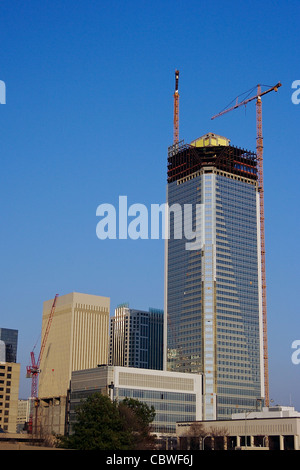 Duke Energy Centre, en construction en mars 2009, a ouvert ses portes en janvier 2010. Charlotte, North Carolina, United States Banque D'Images