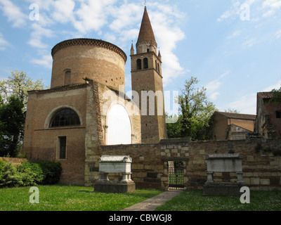 Vestiges de la monastère de Vangadizza. Banque D'Images