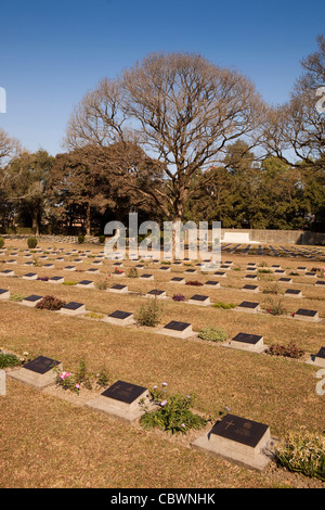 L'Inde, Manipur, Imphal, Commonwealth War Graves Commission Cimetière WW2 Banque D'Images