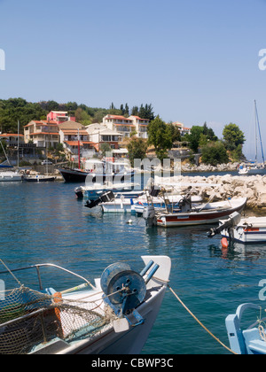 Dassia près de la ville de Corfou, sur l'île de Corfou dans les îles ioniennes de la Grèce Banque D'Images