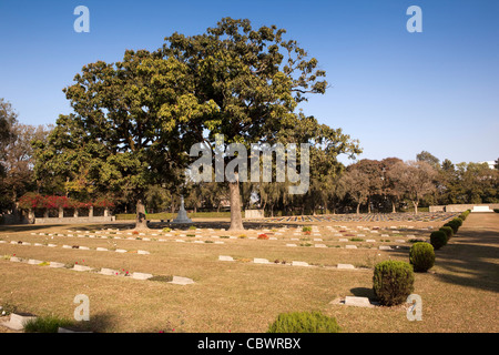 L'Inde, Manipur, Imphal, Commonwealth War Graves Commission Cimetière WW2 Banque D'Images