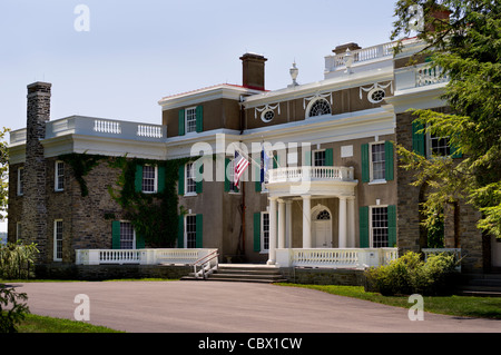 FRANKLIN ROOSEVELT CHAMBRE SPRINGWOOD HYDE PARK NEW YORK Banque D'Images