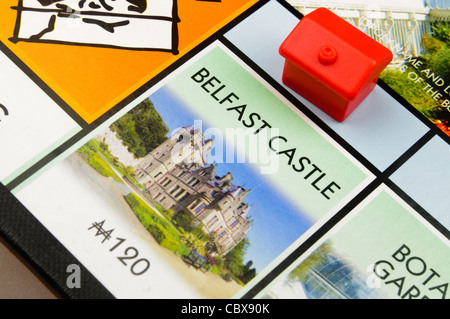 Monopole de Belfast : construire un hôtel sur Belfast Castle Banque D'Images