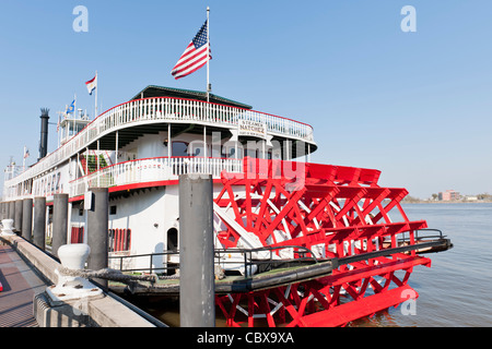 Natchez IX croisière en bateau à vapeur, La Nouvelle-Orléans Banque D'Images