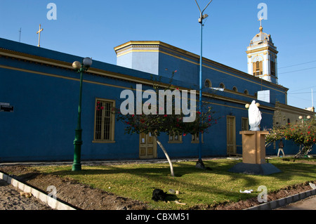 Le Chili. La ville d'Iquique. La Cathédrale. Banque D'Images