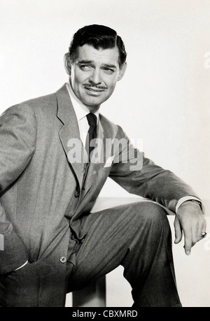 William Clark Gable (1er février 1901 - 16 novembre 1960) l'acteur américain Banque D'Images