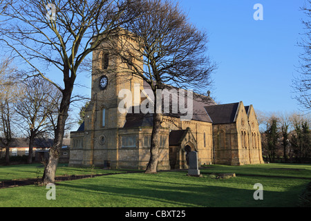 Eglise de St Jean l'Evangéliste, Birtley, Angleterre du Nord-Est, Royaume-Uni Banque D'Images