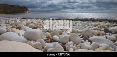 Vue panoramique du Sud Atterrissage Flamborough Banque D'Images