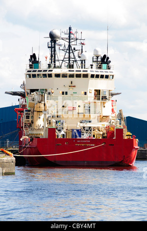 Leith Harbour,accueil de navires pétroliers de la mer du Nord,Forage,Fabrication,de stockage Entrepôts,transport en conteneurs, Édimbourg, Écosse,Leith Banque D'Images