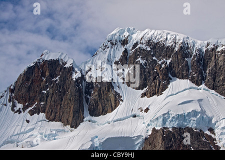 Canal Lemaire, Péninsule Antarctique Banque D'Images