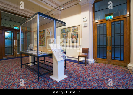 La Tapisserie de la coque sur l'affichage dans le Guildhall, Hull Banque D'Images