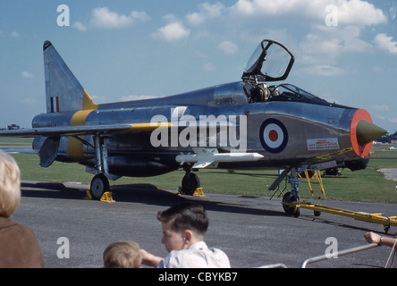 English Electric Lightning T4 à deux sièges côte à côte Banque D'Images