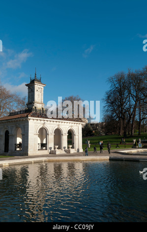 Les Jardins Italiens dans Kensington Gardens, Londres,Lancaster Gate Banque D'Images