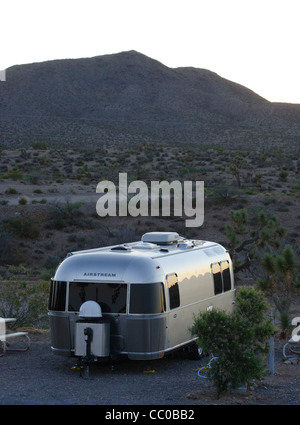 Camping-dans l'air désert près de Casa Grande en Arizona Banque D'Images