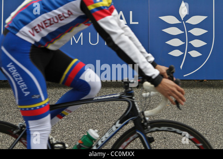 Cycle route championnats en Rudersdal Danemark 2011. Les hommes U23 départ Banque D'Images