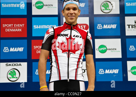 Cycle route championnats en Rudersdal Danemark 2011. Les hommes U23 départ Banque D'Images