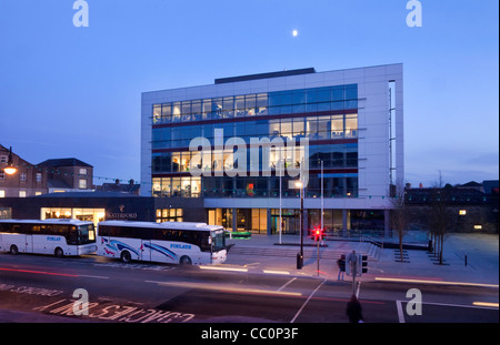 Le Waterford Crystal Visitors Centre, la ville de Waterford, Irlande Banque D'Images