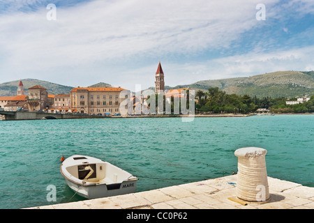 Vieille ville de Trogir, en Dalmatie, Croatie, Europe Banque D'Images