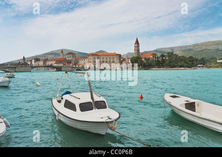 Vieille ville de Trogir, en Dalmatie, Croatie, Europe Banque D'Images