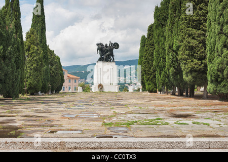 Pour le monument en l'honneur des soldats de la Première Guerre mondiale, Trieste, Frioul-Vénétie Julienne, Italie, Europe Banque D'Images