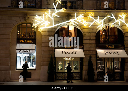 Boutique Piaget place Vend me. Paris. France Photo Stock Alamy