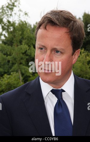 Le Premier ministre britannique David Cameron Banque D'Images