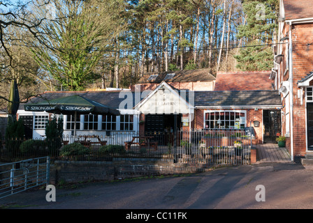 La Taverne de la colline à l'ombre de la worcestershire Clent Hills Banque D'Images