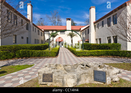 Wakulla Springs Lodge dans Edward Ball Wakulla Springs State Park en Floride Banque D'Images