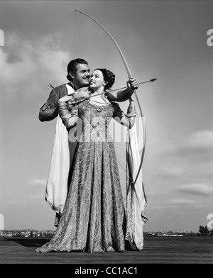 JON HALL, PATRICIA MORISON, le prince des voleurs, 1948 Banque D'Images