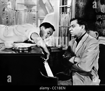 GENE KELLY, OSCAR LEVANT, UN AMÉRICAIN À PARIS, 1951 Banque D'Images