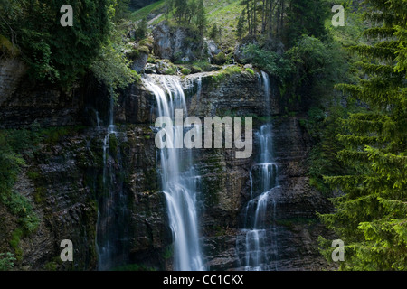 Grande Cascade, Cascade du Guiers, Alpes Banque D'Images