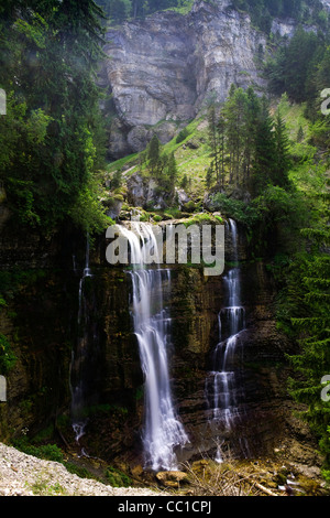 Grande Cascade, Cascade du Guiers, Alpes Banque D'Images