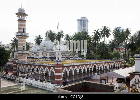 Mosquée Jamek, Kuala Lumpur, Malaisie Banque D'Images