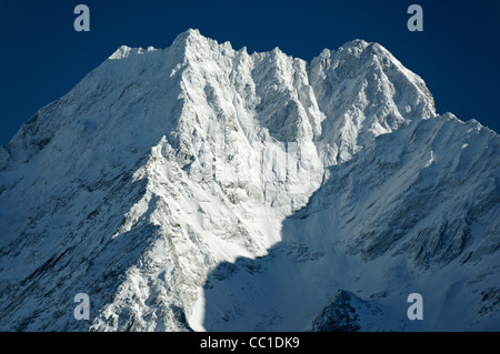 La Dent de Perroc et pointes des Genevois Val d''Herens Suisse Banque D'Images