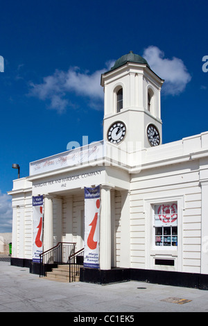 Jetée de Margate et Harbour Company Construction UK. Centre d'information de Margate. Banque D'Images