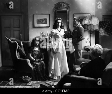 HELEN DE BROY, Deborah Kerr, MAXWELL FOSTER, MARGARET SCUDAMORE &, NARCISSE NOIR, 1947 Banque D'Images